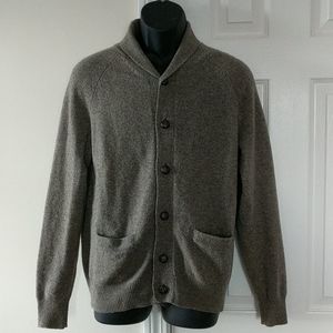 J. Crew Men's Wool Cardigan Sweater